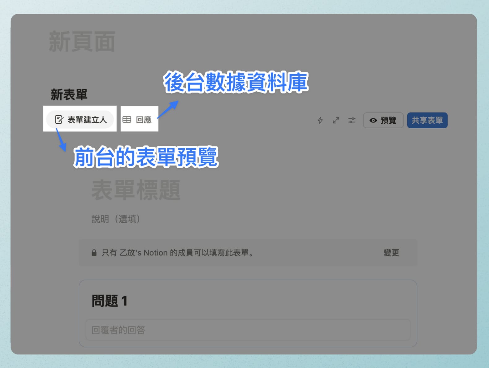 資料庫自訂顏色新功能 & 用 Notion 輕鬆打造接案用表 Notion 畫面
